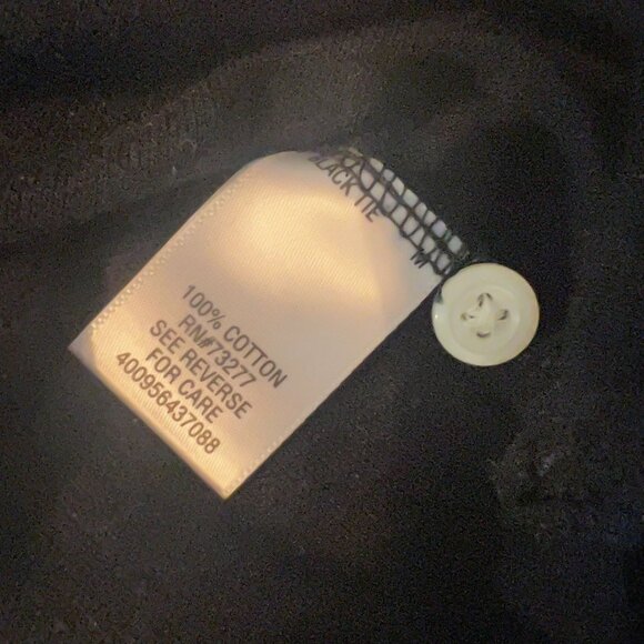 Croft & Barrow Black Signature Polo Shirt Mens M 100% Cotton - Picture 6 of 8